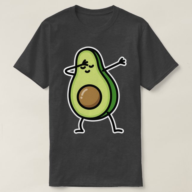 Avocado dab dabbing Classic TShirt T Shirt (Design framsida)