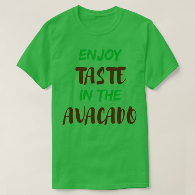 Avocado Day National Avocado Day 3 T Shirt (Design framsida)
