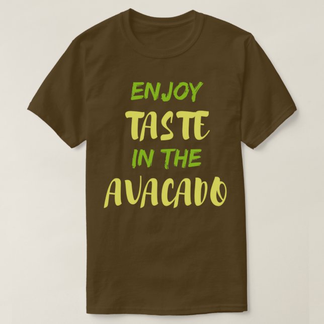 Avocado Day National Avocado Day 7 T Shirt (Design framsida)