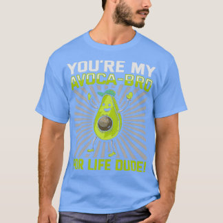 Avocado-design för Vegetarian och Vegan 14 T Shirt