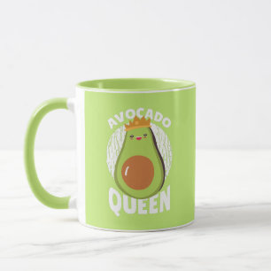 Avocado drottning mugg