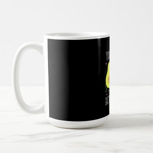 Avocado, du är min bästa halva kaffemugg (Vänster)