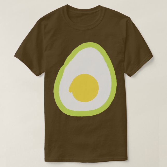 Avocado Egg Gym 1 T Shirt (Design framsida)