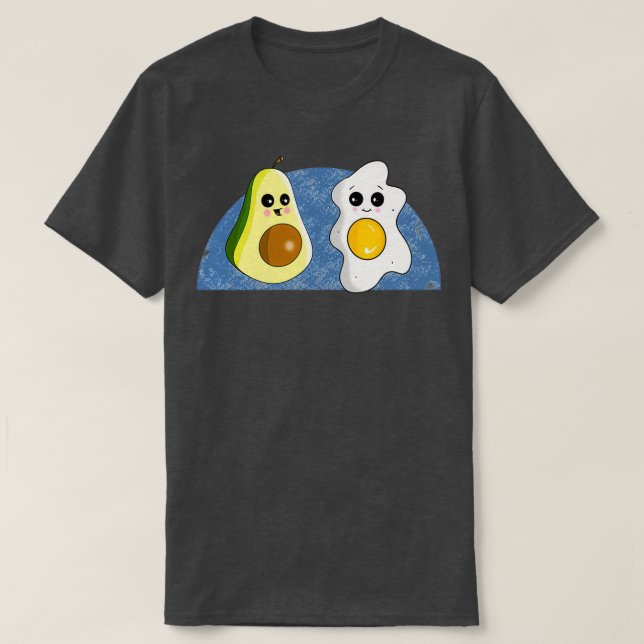 Avocado Egg T Shirt (Design framsida)