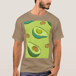 Avocado Exotic Ornament Design Classic TShirt T Shirt