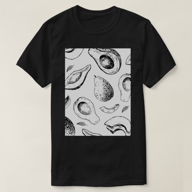 Avocado Exotic Splendid Vild T Shirt (Design framsida)