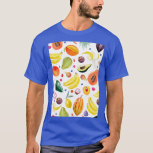 Avocado Exotic Stil Teckning T Shirt