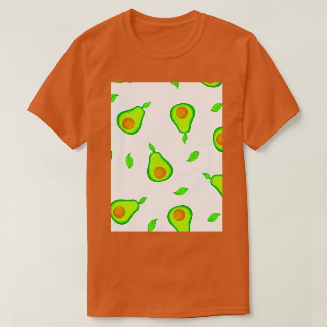 Avocado Exotic Summer Flavor T Shirt (Design framsida)