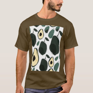 Avocado Exotic Tropik vacker T Shirt