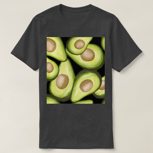Avocado Explosion T Shirt (Design framsida)