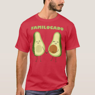 Avocado Fam Avocado Vegan Veggies som Kärlek Avoca T Shirt