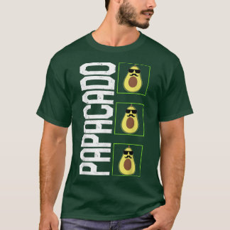 Avocado Far Papacado Sunglasses Mustache New Da T Shirt