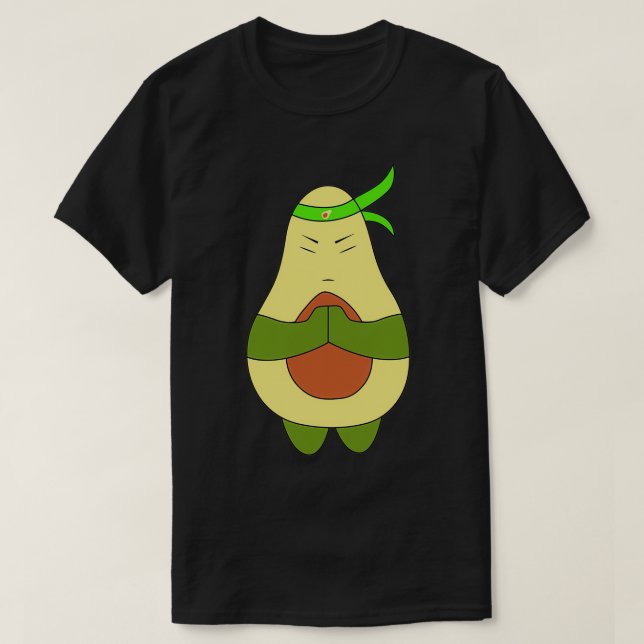 Avocado Fighting 3 T Shirt (Design framsida)