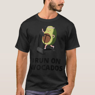 Avocado Fitness LoverFunny Avocado Eercise Running T Shirt