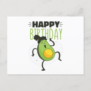 AVOCADO FÖDELSEDAG VYKORT