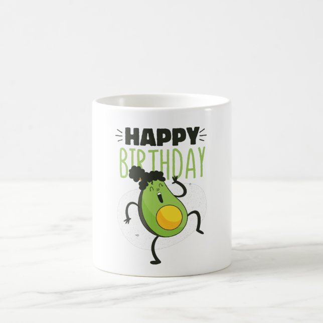 Avocado-födelsedagspresent Kaffemugg (Center)