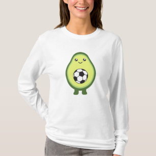 Avocado Football Funy Sporty Avocados T Shirt