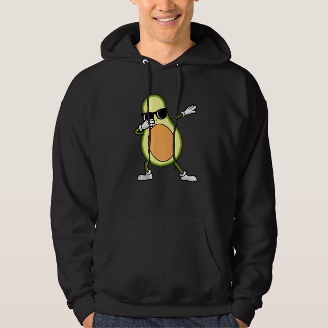 Avocado For Men Women Kids Guacamole Hoodie (Framsida)