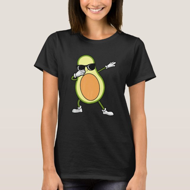 Avocado For Men Women Kids Guacamole T Shirt (Framsida)