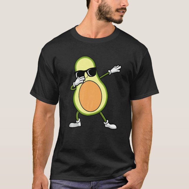 Avocado For Men Women Kids Guacamole T Shirt (Framsida)