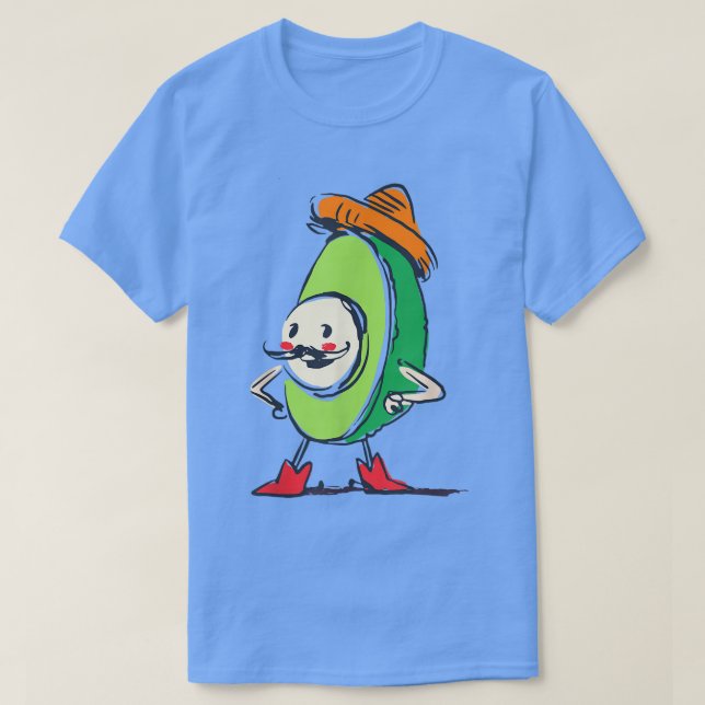 Avocado från Mexiko T Shirt (Design framsida)