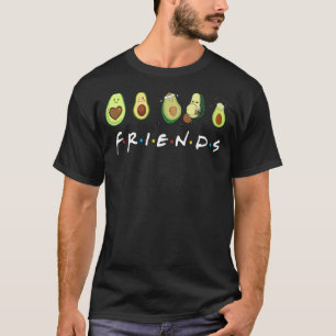 Avocado Friends Avocado kör Drinking Avocado T Shirt