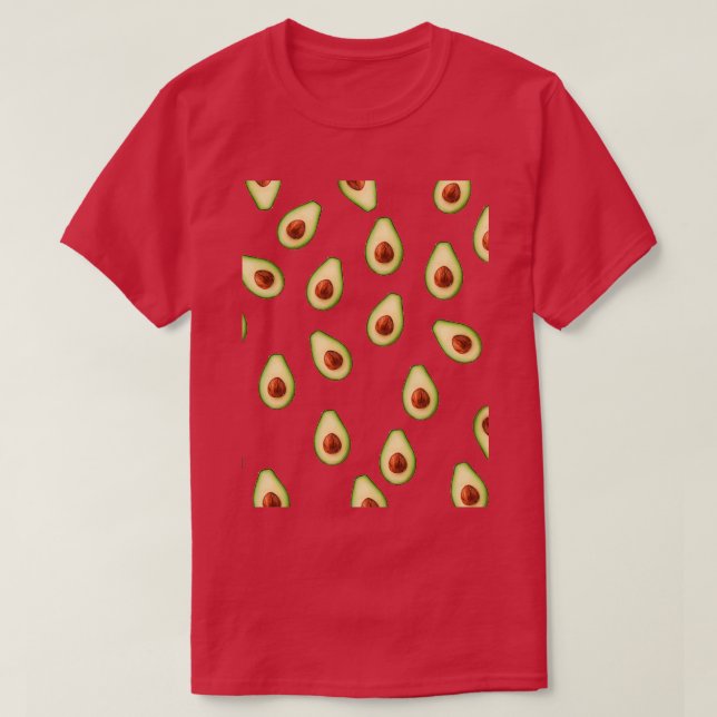 Avocado fruc Classic TShirt T Shirt (Design framsida)