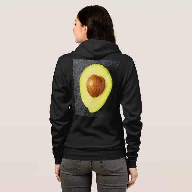 "Avocado Fruit" Cute Photo. Köp nu T Shirt (Hel baksida)