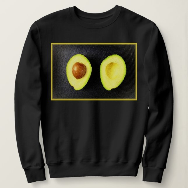 "Avocado Fruit" Cute Photo. Köp nu T Shirt (Design framsida)