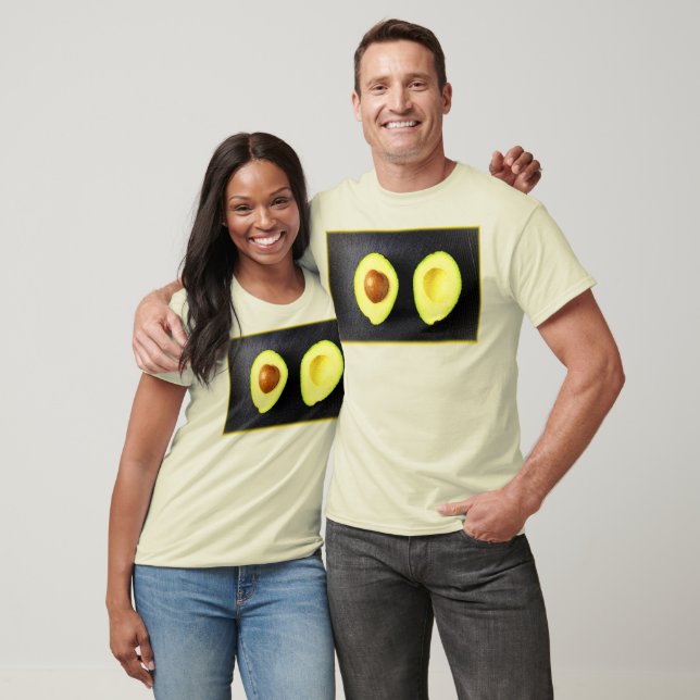 "Avocado Fruit" Cute Photo. Köp nu T Shirt (Unisex)