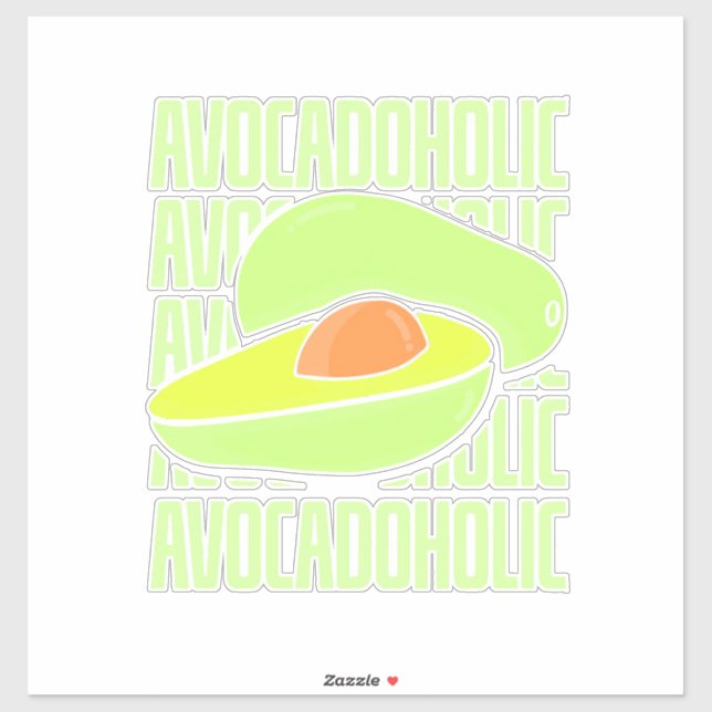 Avocado Fruit Food Klistermärken (Ark)