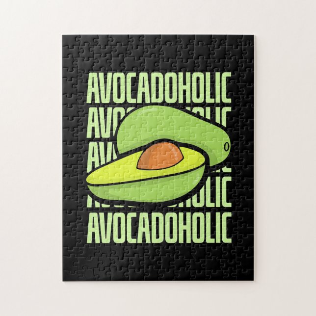 Avocado Fruit Food Pussel (Vertikal)