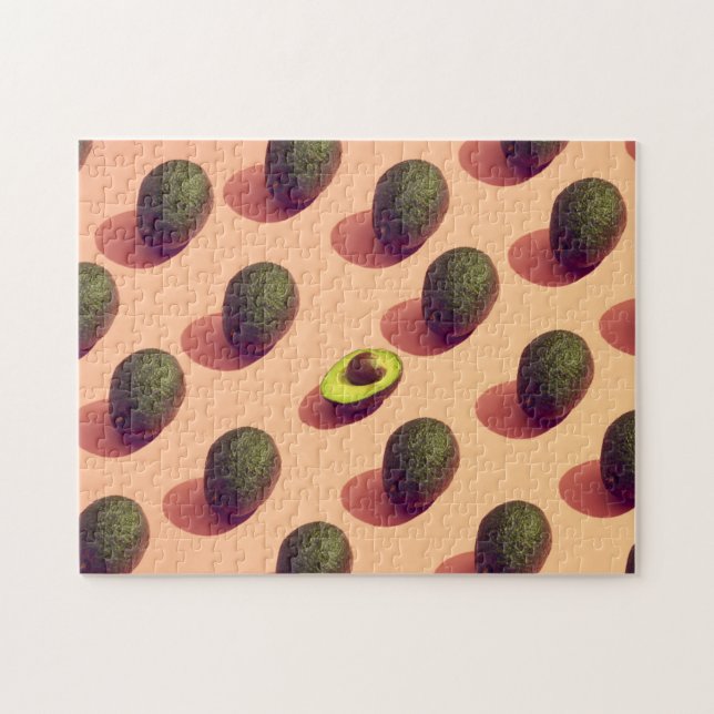 Avocado Fruit Potrait Pussel (Horisontell)
