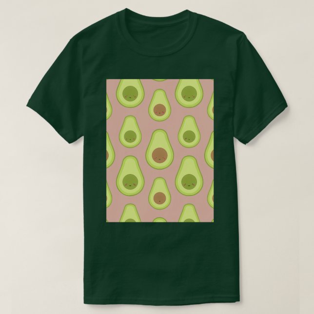 Avocado Fruits Fruits T Shirt (Design framsida)