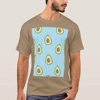 Avocado Fruits Juicy Fruit Contour Classic TShirt T Shirt