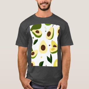 Avocado Fruits Sweet Textile T Shirt