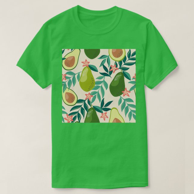 Avocado fruits t shirt (Design framsida)