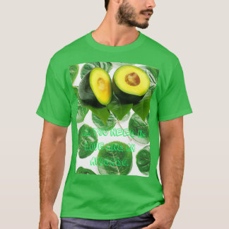 Avocado frukten art t shirt