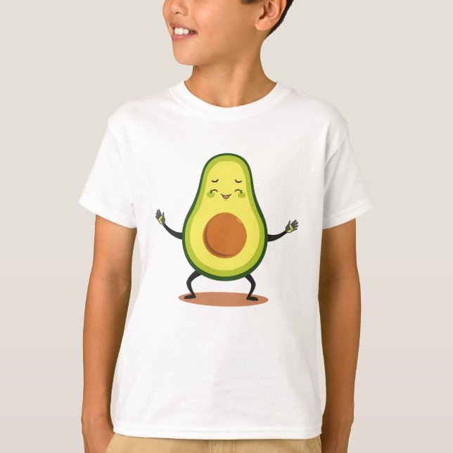 Avocado funny tshirt  t shirt (Framsida)