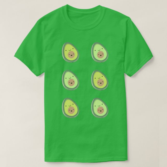 Avocado Game T Shirt (Design framsida)