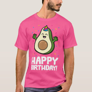 Avocado Grattis på födelsedagen Funny Avocado Birt T Shirt