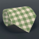 Avocado Grönt Cream Cottagecore Gingham Check Slips<br><div class="desc">Modern picknicktrend i vår,  med gingham plaid tartan mönster i avocado grönt och kräm färg.</div>
