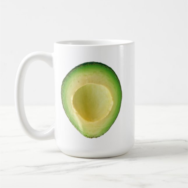 Avocado Grönt Guacamole 4Jan Kaffemugg (Vänster)