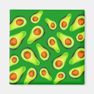 Avocado grönt health Fruodie Foodie Magnet