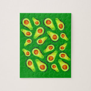 Avocado grönt health Fruodie Foodie Pussel