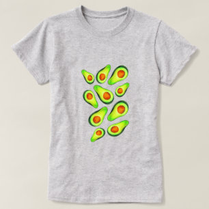 Avocado grönt health Fruodie Foodie T Shirt