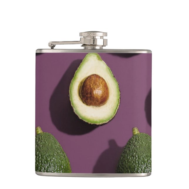 Avocado Grönt Lila Fickplunta (Framsidan)