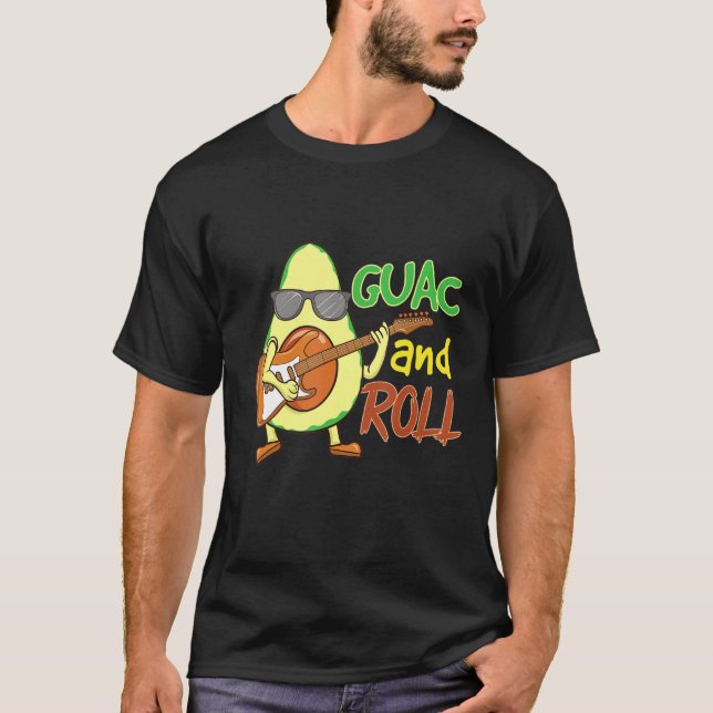 Avocado Guac din världskonsert T Shirt (Framsida)