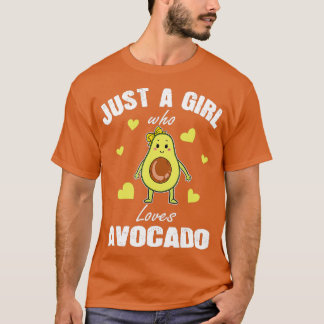 Avocado Guacamole är bara en flicka som Kärlek Avo T Shirt