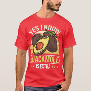 Avocado Guacamole Cinco De Mayo Vegetarian Vegan M T Shirt